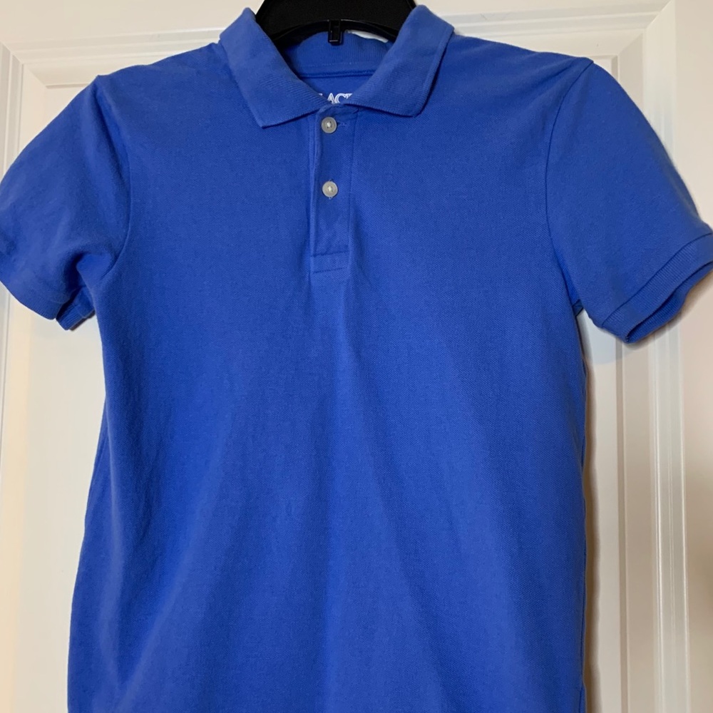 Boys royal blue polo